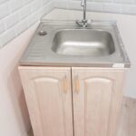 sink with a curbstone photo ideas