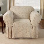 fauteuil moelleux avec housse