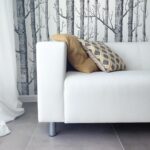 sofa banner white