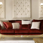 sofa banner brown