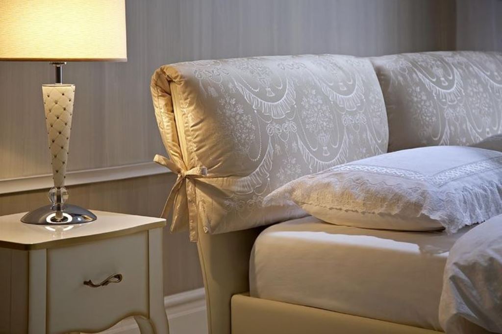 decoration of a soft headboard