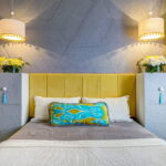 headboard decoration photo design