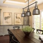 lighting over kitchen table design