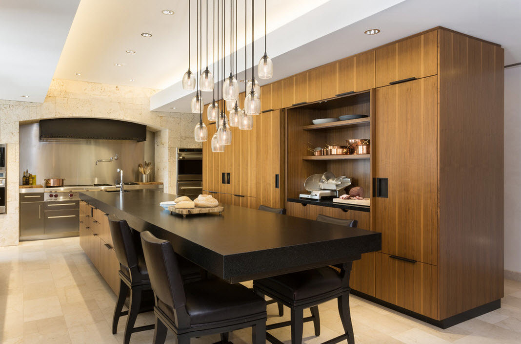 lighting over the kitchen table