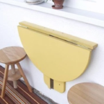 balcony table yellow