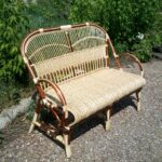 wicker sofa