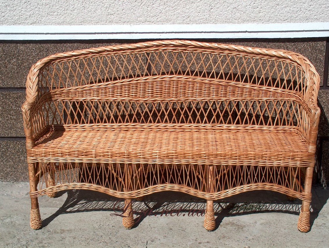 production of wicker furniture