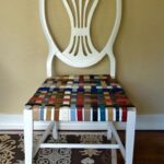 chair white wicker