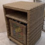 wicker cabinet