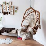 hanging chair wicker