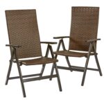 two wicker chairs