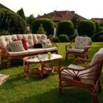 garden furniture brown