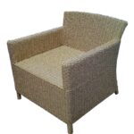 armchair made of bamboo