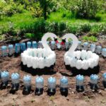 crafts from plastic bottles photo decoration