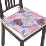 chair cushion with flowers