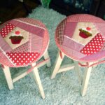 chair cushion two stools