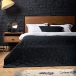 bedspread black