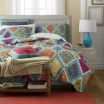 bedspread in patterns