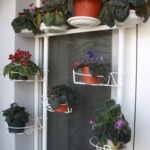 shelf for flowers pots