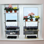 shelf for flowers rectangular