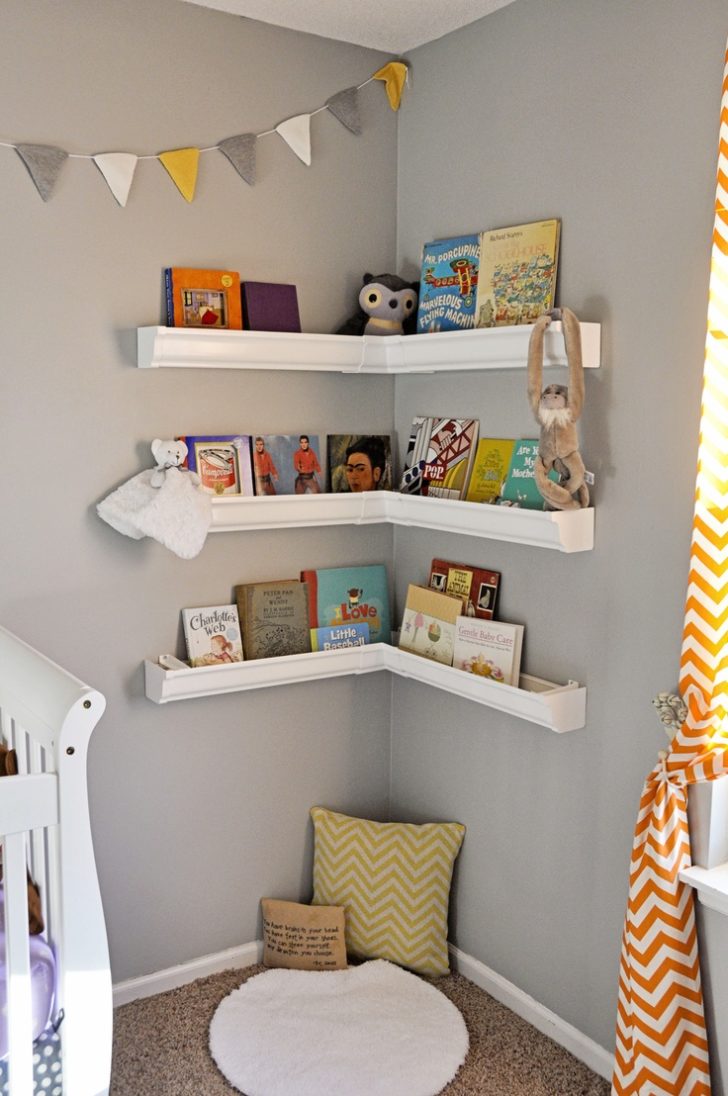 Corner shelves