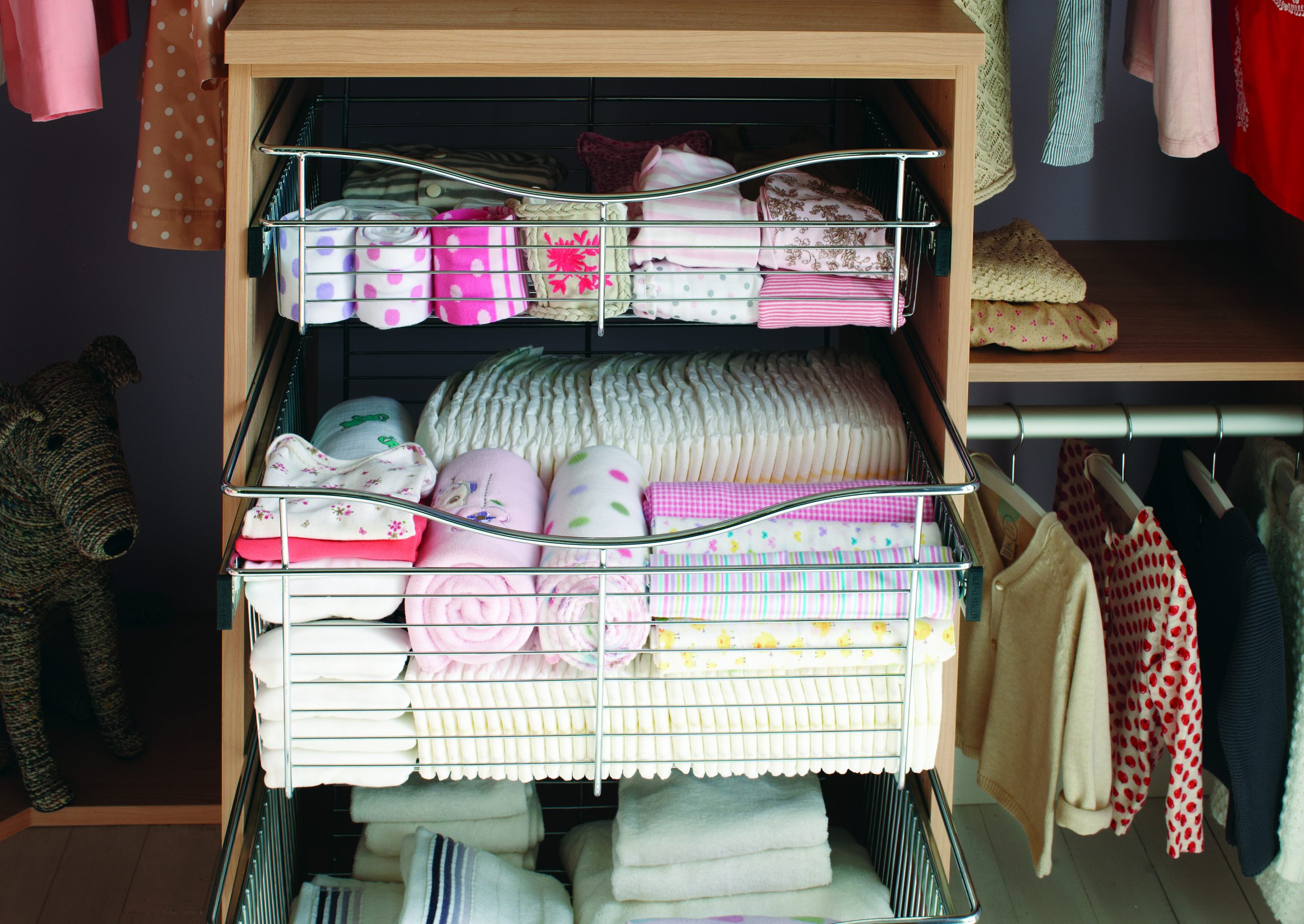 order in a large closet