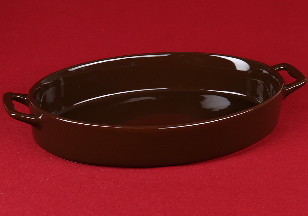 oval baking dish