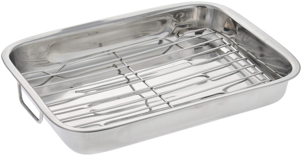 steel baking dish