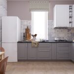 kitchen set gray