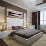 arrangement of furniture in the bedroom photo interior