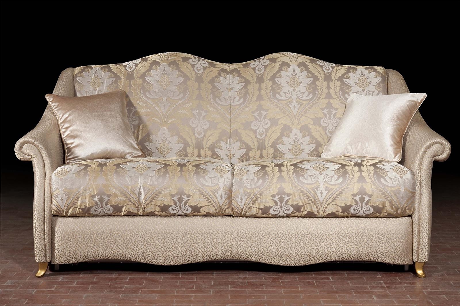 different upholstery on sofas