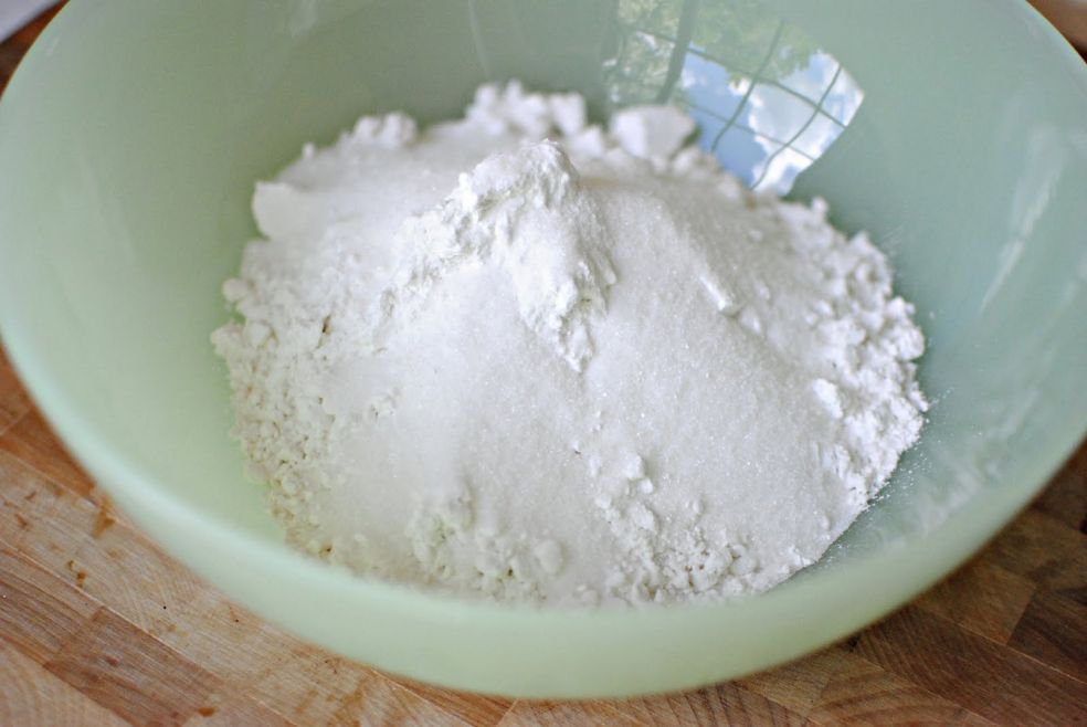 sugar soda flour