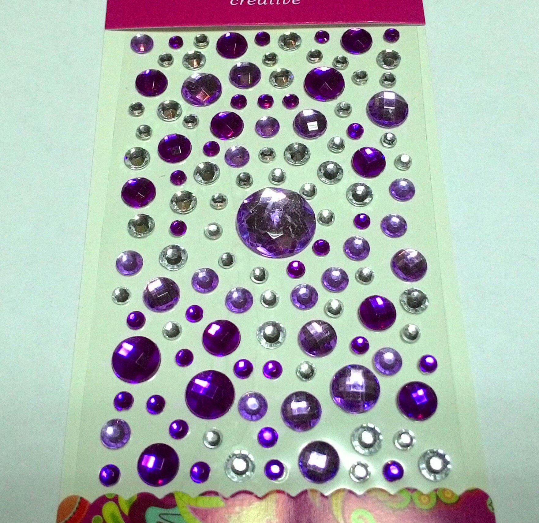 self adhesive rhinestones