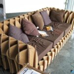 cardboard sofa