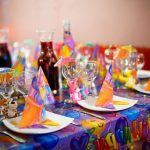 table setting for children's party ideas