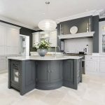 round gray kitchen