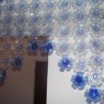 curtains from plastic bottles