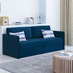 indigo blue sofa