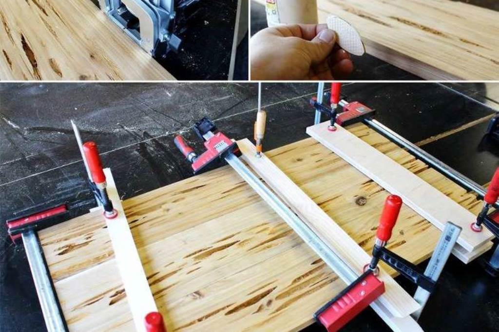 gluing boards for countertops