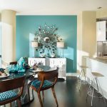 colors in the interior turquoise