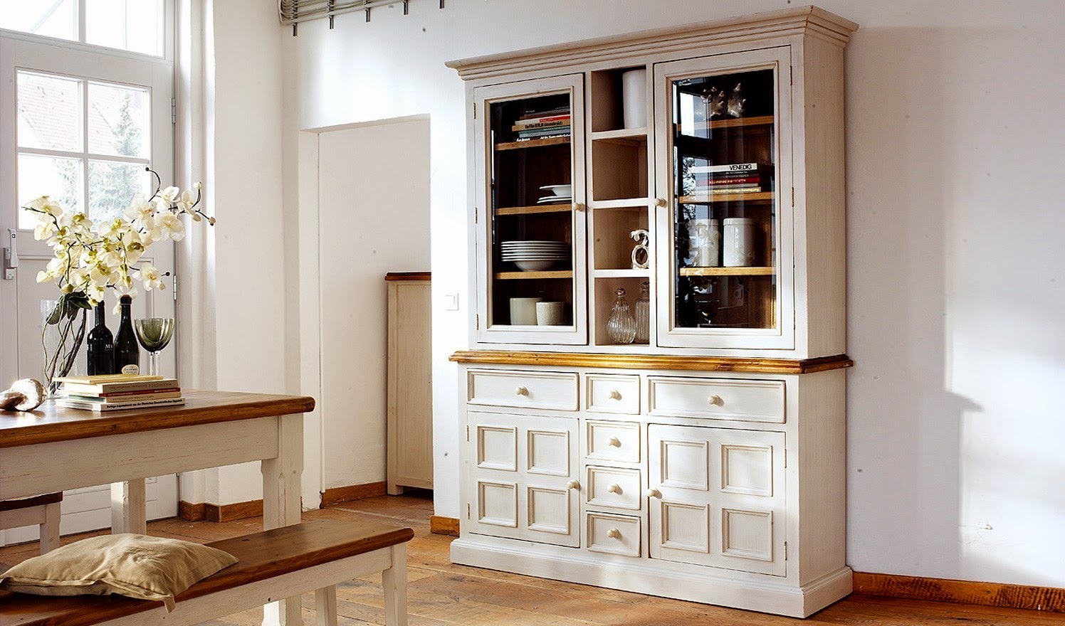 sideboard in the Soviet interior