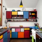 modern kitchen set photo decor