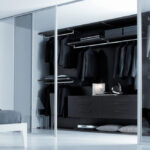 modern wardrobe interior