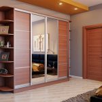 modern wardrobe decor photo