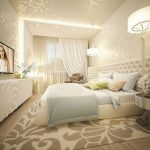 bedroom with light furniture photo decor