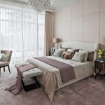 bedroom with light furniture photo decoration