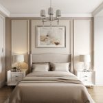 bedroom with light furniture photo types