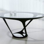 glass table unusual