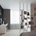 shelving partition for zoning ideas design