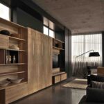 mur en bois design